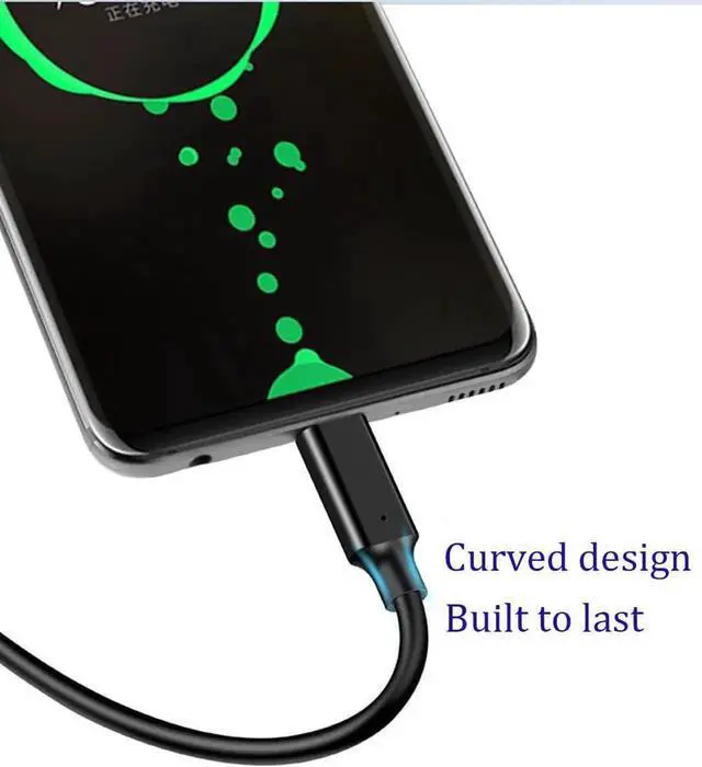 Alt view image 3 of 7 - USB3.2 Type A to USB-C 10Gbps Cable,USB3.2 Gen 2 Type C Data Cable, 3A 60W PD Fast Charging Cable, 2 Pack 10ft+10ft