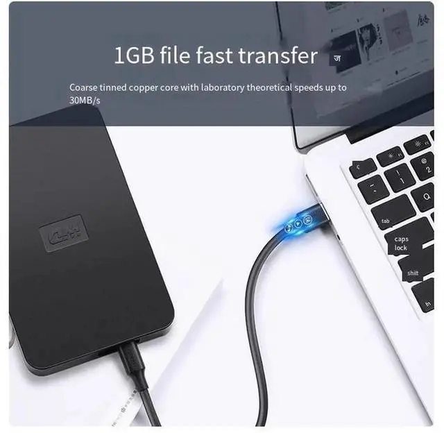 Alt view image 6 of 6 - UGREEN USB to Mini USB data cable T-port for mobile hard disk data cable camera car dashcam old charger cable