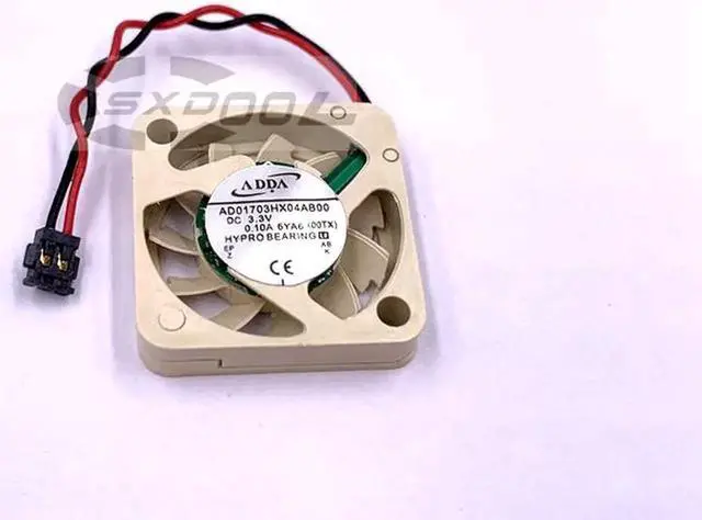 Alt view image 5 of 5 - NEW Original ADDA AD01703HX04AB00 17mm 1704 17x17x4mm 3.3V 0.10A Micro device UAV mini cooling fan