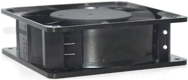 Alt view image 4 of 5 - 12cm AXIAL 1238 115V 120V AC 120mm x 38mm High Speed, for DIY Cooling Ventilation Exhaust Projects chassis case cabinets fan