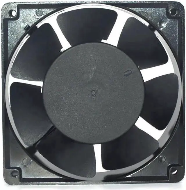 Alt view image 3 of 5 - 12cm AXIAL 1238 115V 120V AC 120mm x 38mm High Speed, for DIY Cooling Ventilation Exhaust Projects chassis case cabinets fan
