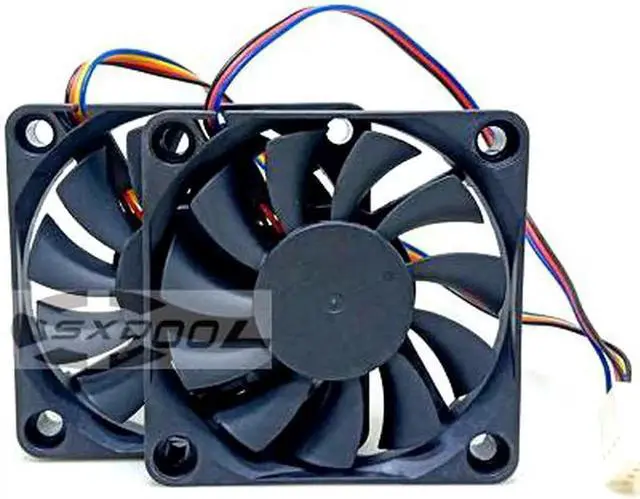 Alt view image 2 of 5 - Original For 62RTDH1100-4701 SA61O2U DH110 API APISTEK 60mm 6010 daul cooling fan