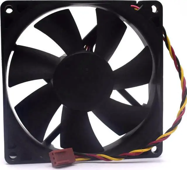 Alt view image 3 of 4 - FOR FOXCONN PV902512L 9CM 12V 0.16A 3-wire 3-pin ultra-quiet cup chassis fan