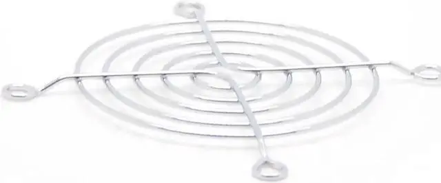 Alt view image 4 of 4 - 5X fan grill brand new SXDOOL 80mm cover metal guard Axial Fan Safety Shield Cover 80mm x 80mm protector