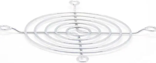 Alt view image 3 of 4 - 5X fan grill brand new SXDOOL 80mm cover metal guard Axial Fan Safety Shield Cover 80mm x 80mm protector