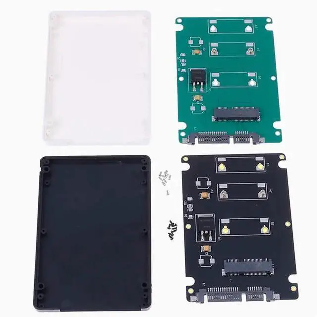 Main image of Solid-state sata protocol M.2 NGFF SSD to 2.5 SATA3 Adapter ngff mobile hard drive box White