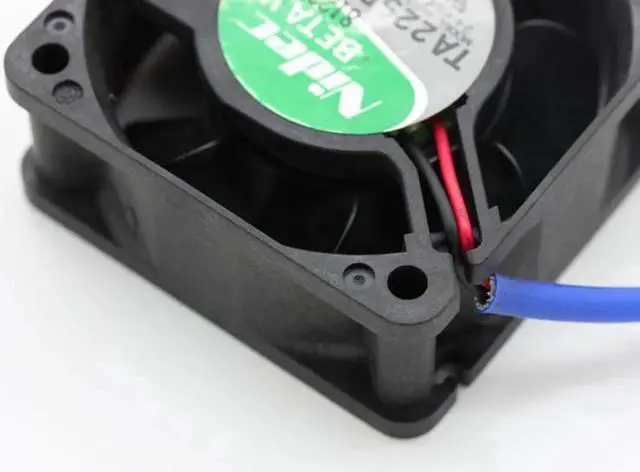 Alt view image 6 of 6 - NIDEC TA225DC M33497-16 6025 60mm 6cm DC 24V 0.14A server inverter axial cooling NIDEC TA225DC M33497-16 6025 60mm 6cm DC 24V 0.14A server inverter axial cooling fan