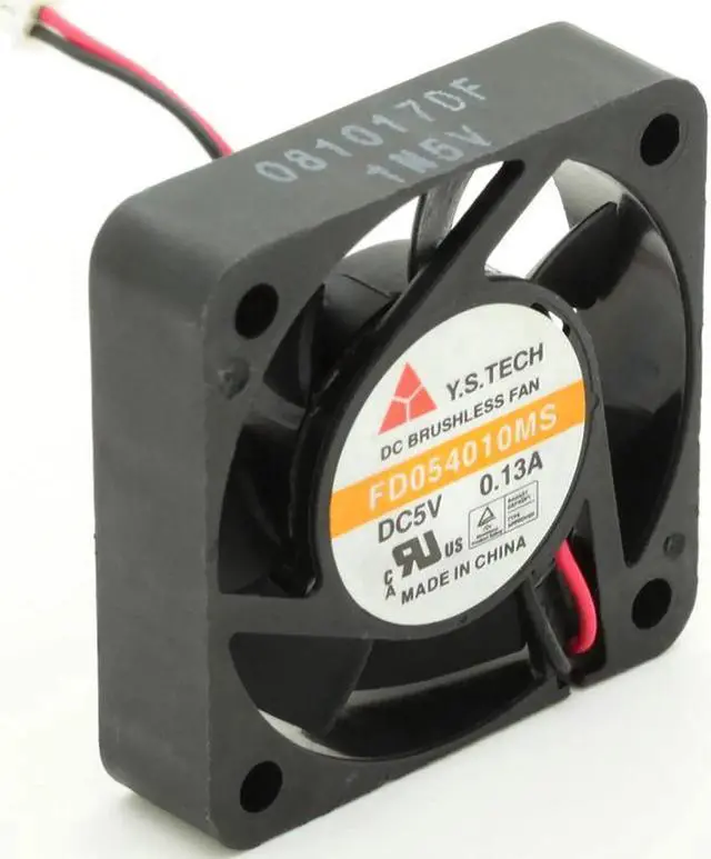 Alt view image 3 of 7 - New 4CM FD054010MS 4010 DC 5V 0.13A 2 line silent fan for Y.S TECH computer notebook cooling fan 40*10mm cooler