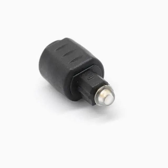 Alt view image 5 of 5 - Fiber converter toslink Fiber Converter adapter mini 3.5 to toslink male
