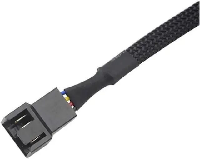 Alt view image 3 of 5 - 10 PCS 10" 4 Pin PWM Fan Extension Power Cable Computer PC Fan Power Extension Cable for Computer ATX Case
