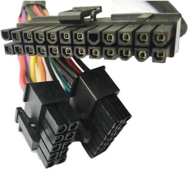 Alt view image 3 of 4 - (25-Inch) 24(20+4) Pin ATX to 14-Pin + 10-Pin Power Supply Cable 18AWG for C-orsair HXi Series