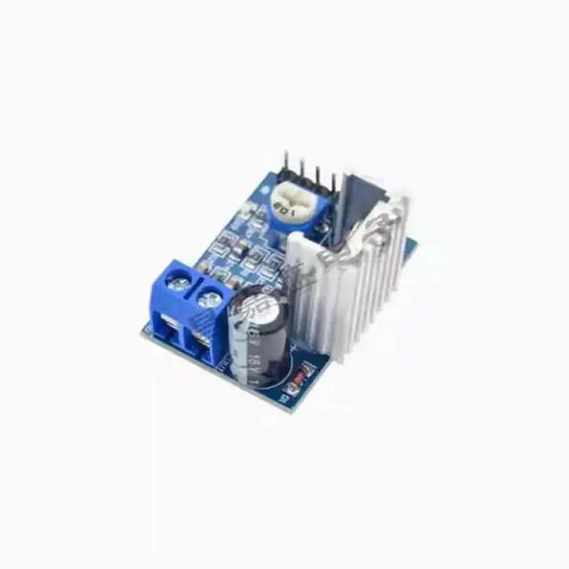 Alt view image 3 of 4 - Digital power amplifier module TDA2030 mono 18W audio amplifier module 2030A volume adjustment