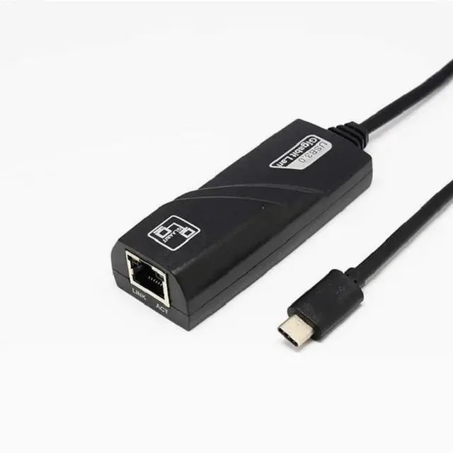 Alt view image 4 of 5 - USB-C Type-C to Gigabit network cable /3.0 Gigabit network card computer to RJ45 1000Mbps