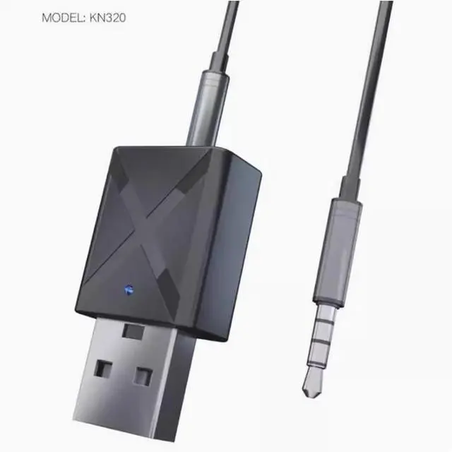 Alt view image 2 of 4 - USB Bluetooth transmitter receiver 2-in-1 Wireless Audio Adapter 5.0 TV computer car