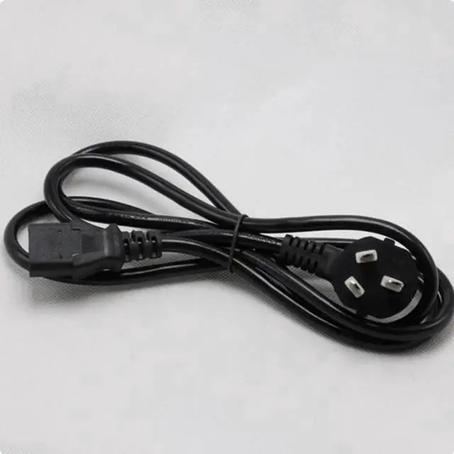 Alt view image 2 of 5 - High quality copper core triangle plug computer host monitor adapter power cord