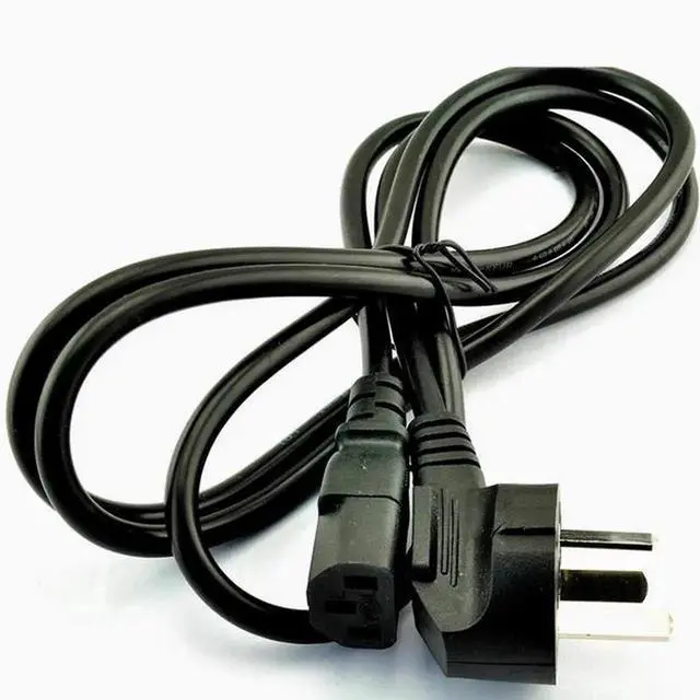 Main image of High quality copper core triangle plug computer host monitor adapter power cord