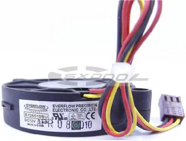 Main image of EVERFLOW 6015 B126015BU DC12V 0.40A turbo blower fan