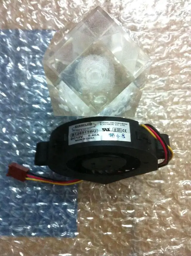 Alt view image 2 of 4 - EVERFLOW 6015 B126015BU DC12V 0.40A turbo blower fan