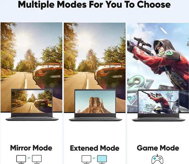 Alt view image 4 of 7 - 8K HDMI Cable 2.1 48Gbps 10FT/3M,High Speed HDMI Braided Cord-4K@120Hz 8K@60Hz, DTS:X, HDCP 2.2 & 2.3, HDR 10 Compatible with Dolby Vision Apple TV 4K Roku Sony LG Samsung Xbox PS4 PS5