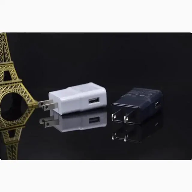 Alt view image 2 of 3 - For Samsung mobile phone Android 7100 charging head US standard 5V12A single USB charger for low power 2PACK