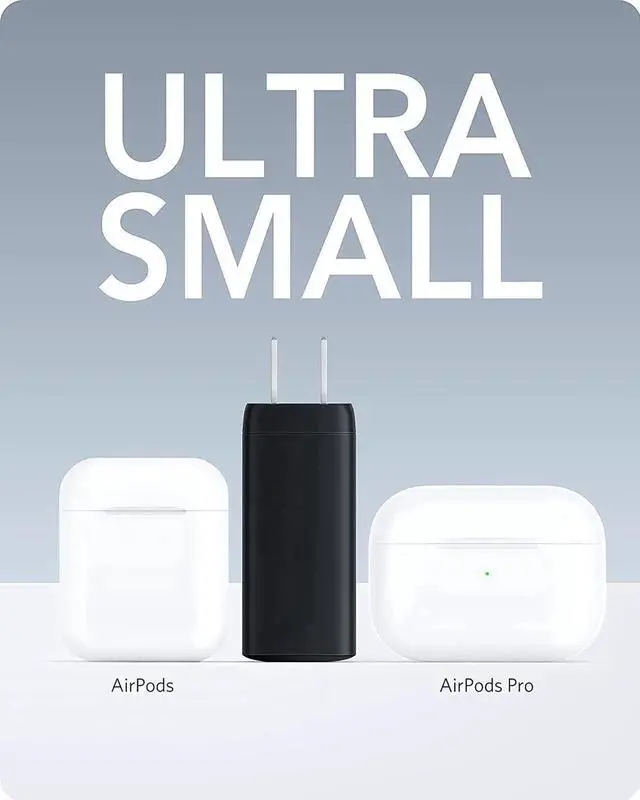 Alt view image 6 of 7 - An-ker USB C Charger, 735 Charger (Nano II 65W), PPS 3-Port Fast Compact Foldable Wall Charger for MacBook Pro/Air, iPad Pro, Galaxy S20/S10, Dell XPS 13, Note 20/10+, iPhone 13/Pro, Pixel, and More