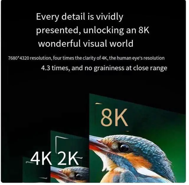 Alt view image 3 of 5 - 8k60HZ 4K240HZ high-definition cable hdmi 2.1 connects to a computer, TV and 4k240hz monitor screen cable