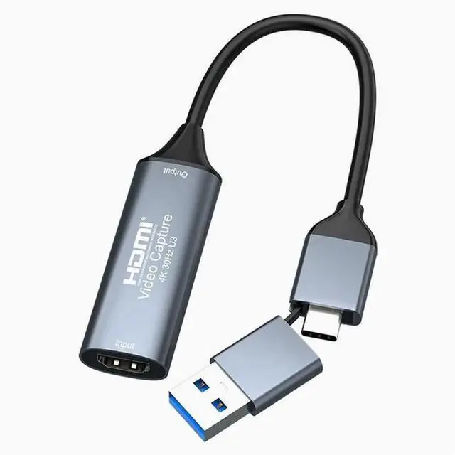 Main image of Video capture card 4K switch laptop HD HDMI to USB 3.0 live broadcast capture