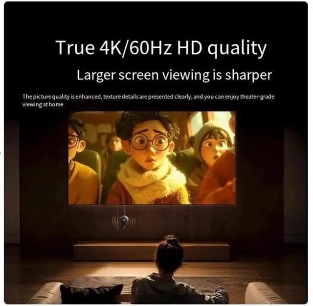 Alt view image 5 of 5 - ugreen 4K 60HZ screen projector Mobile phone and TV wireless hdmi connection transfer monitor computer projector transmission