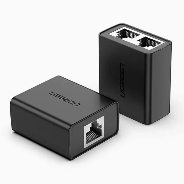 Main image of uGreen network splitter box Network cable Network port connector One minute two pair connector 2pack and 2pack 0.5m Gigabit network cable