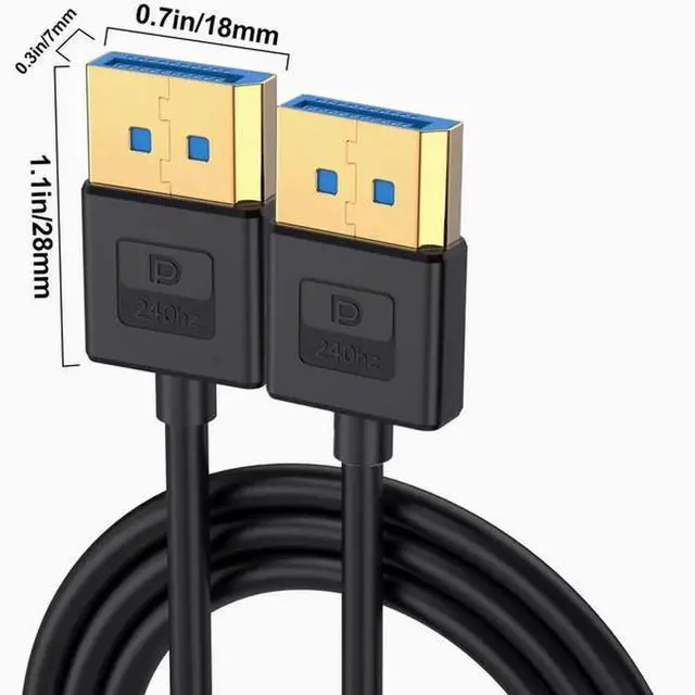 Main image of Soft silicone material 1.4 version up and down left and right curved DP line 8K@60Hz compatible with 4K ultra-fine soft elbow 1.8 m Straight