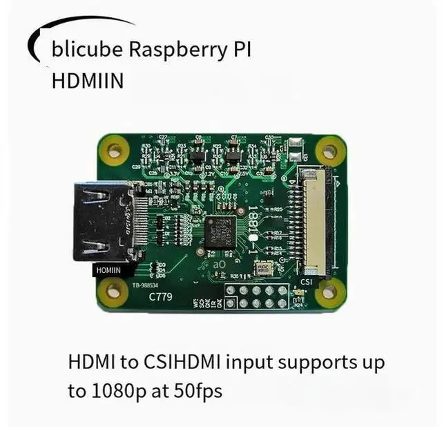 Main image of HDMI IN HDMI to CSI-2 C790 pikvm raspberry pi 5