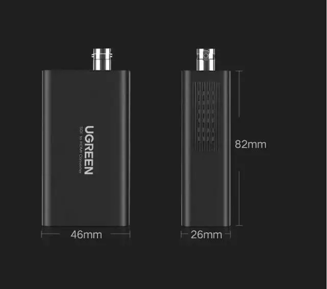 Alt view image 2 of 7 - HDMI to SDI converter line computer audio and video 100 meters transmission 1080P/60Hz broadcast grade HD TV engineering grade signal to 3G/HD-SDI