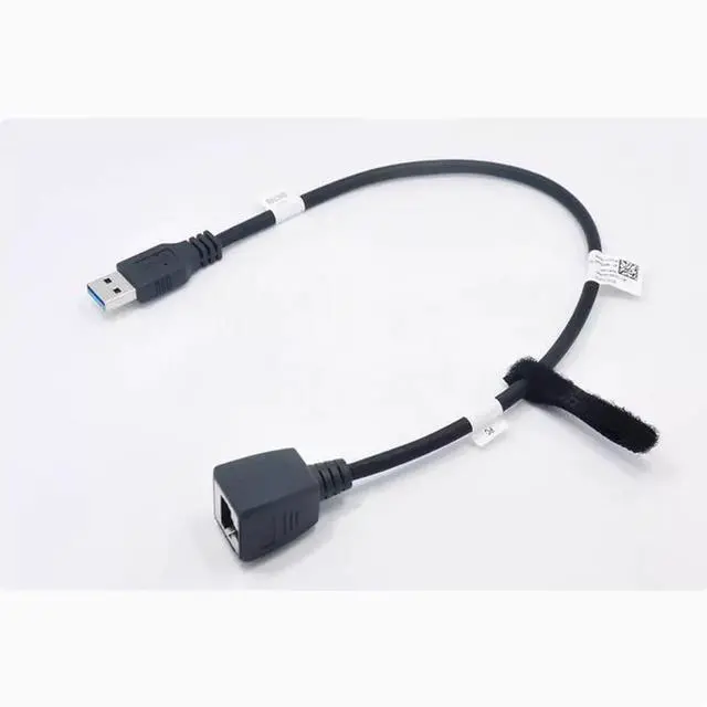 Alt view image 3 of 4 - New original BBU3900 3910 Debugging dedicated cable USB to RJ45 female USB 3.0 04050386
