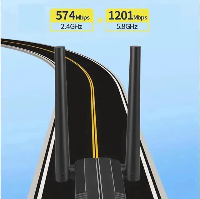 Alt view image 5 of 7 - Adapter, USB 3.0 WiFi 6 Adapter for PC - 802.11ax AX1800 PC WiFi Adapter for Desktop Laptop Dual Band Wireless Adapter WiFi Dongle for Windows 7/10/11 Wireless Network Adapter for PC Computer