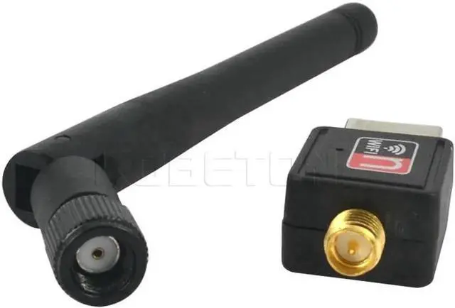 Alt view image 3 of 4 - 150M wireless transmitter/receiver with antenna 802.11n wireless card USB wireless card