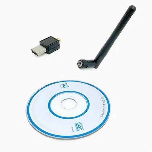 Alt view image 4 of 4 - 150M wireless transmitter/receiver with antenna 802.11n wireless card USB wireless card