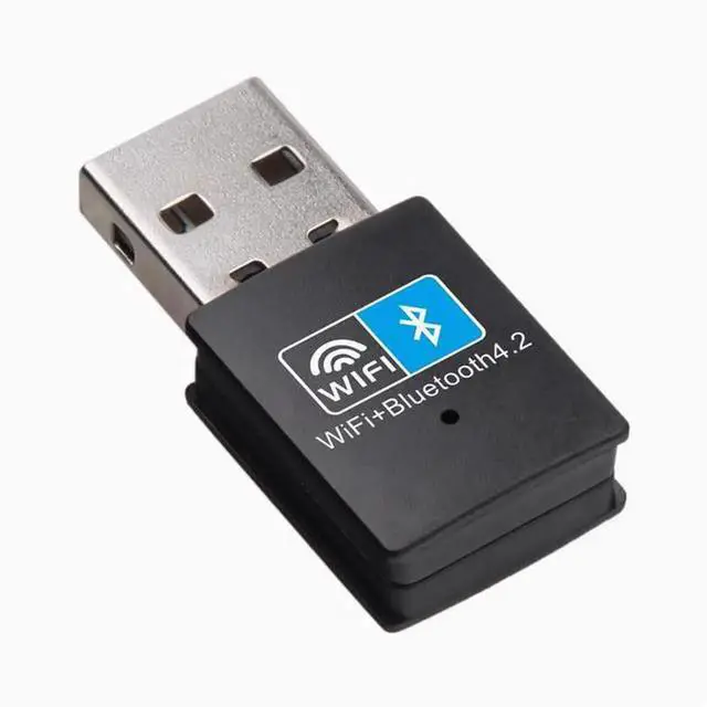 Alt view image 2 of 5 - USB Wireless network Card Bluetooth 4.2 2-in-1 adapter 150M WIFI receiver transmitter desktop