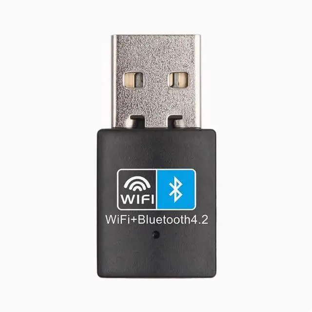 Alt view image 4 of 5 - USB Wireless network Card Bluetooth 4.2 2-in-1 adapter 150M WIFI receiver transmitter desktop