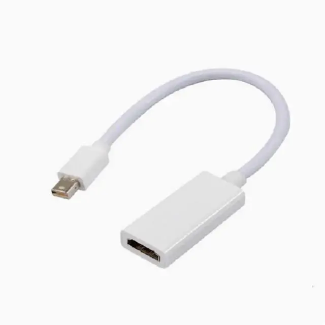Alt view image 2 of 2 - Mini DP to HDMI Mini dp to hdmi cable Lightning 4Kdisplayport conversion cable