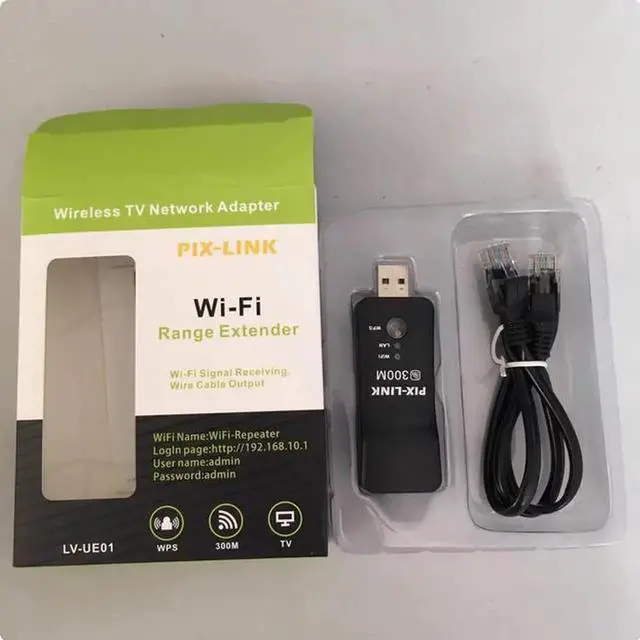 Alt view image 5 of 5 - USB Wireless AP Repeater 300M Wireless Wifi Repeater network signal amplifier receiver