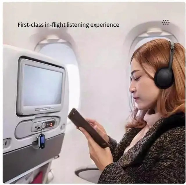 Alt view image 5 of 7 - 5.4 Bluetooth adapter, transmitter, receiver, LCD liquid crystal display, car audio, wireless Bluetooth to lossless conversion