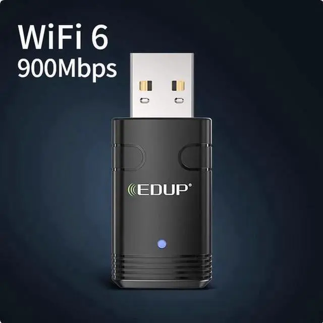 Alt view image 2 of 4 - EP Mini WIFI6 wireless network card 5G dual-band desktop laptop Bluetooth receiver