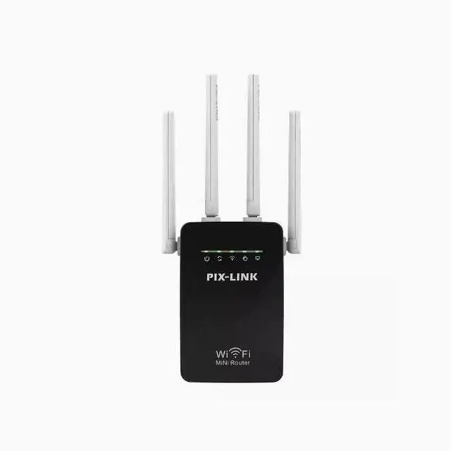 Main image of Wifi Repeater 300Mbps Mini Wireless N Router Wi fi Repeater Black