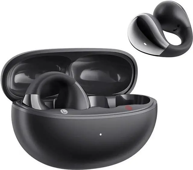 Main image of QCY Crossky C30 Open Ear Headphones Wireless Bluetooth, Clip-On Earbuds with 4 ENC Noise Cancelling Mic, Stable Fit, Dual Connection, EQ Customized, Sports Earphones for Workout/Running