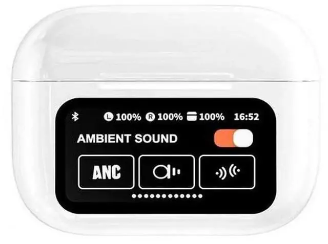 Alt view image 3 of 4 - A9PRO Bluetooth Headphone In-ear ANC active noise cancelling wireless Bluetooth headphone with high sound quality and long life