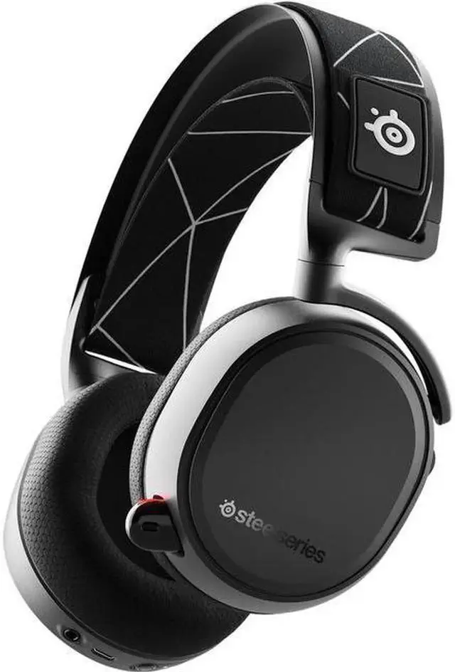 Alt view image 6 of 6 - Arctis 9 Dual Wireless Gaming Headset Lossless 2.4 GHz Wireless + Bluetooth 20+ Hour Battery Life for PC, PS5, PS4, Bluetooth