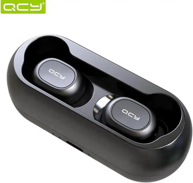 Alt view image 2 of 6 - QCY qs1 TWS 5.0 Bluetooth headphone 3D stereo wireless earphone with dual microphone