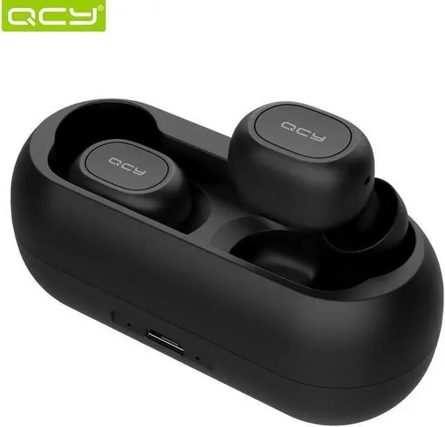 Alt view image 4 of 6 - QCY qs1 TWS 5.0 Bluetooth headphone 3D stereo wireless earphone with dual microphone