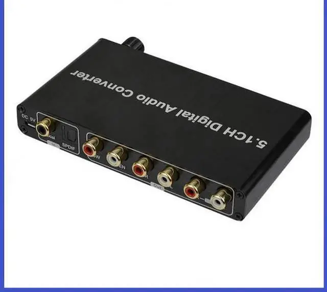 Alt view image 4 of 7 - 5.1 Audio decoder Digital Audio Converter DTS/AC3 Dolby Decoder SPDIF input to 5.1CH