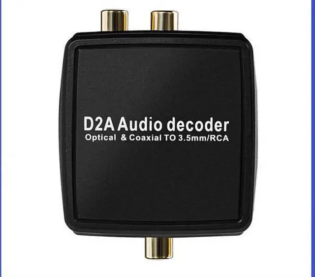 Alt view image 4 of 5 - 5.1 Digital Audio Converter, Fiber Coaxial to Analog Audio Converter, RCA3.5mm audio decoder